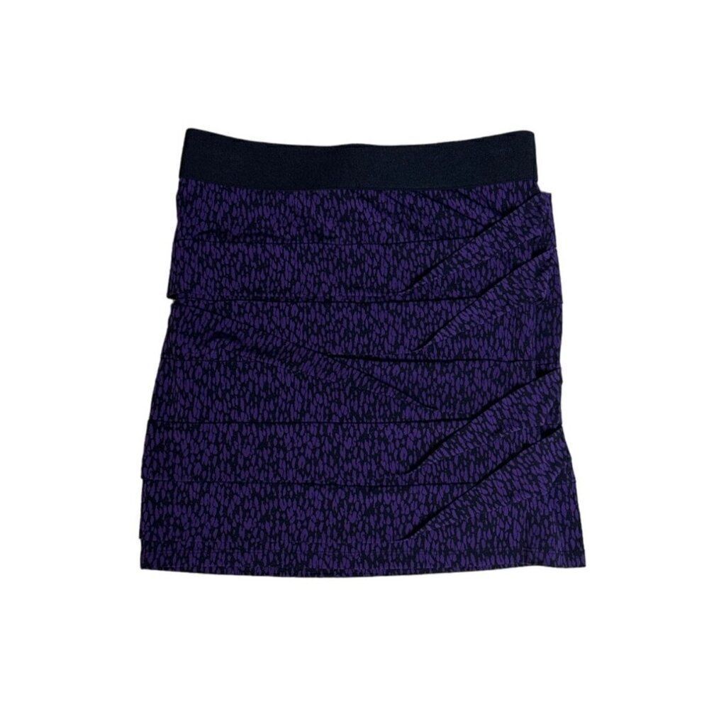BCBGeneration Bandage women skirt purple black size Medium